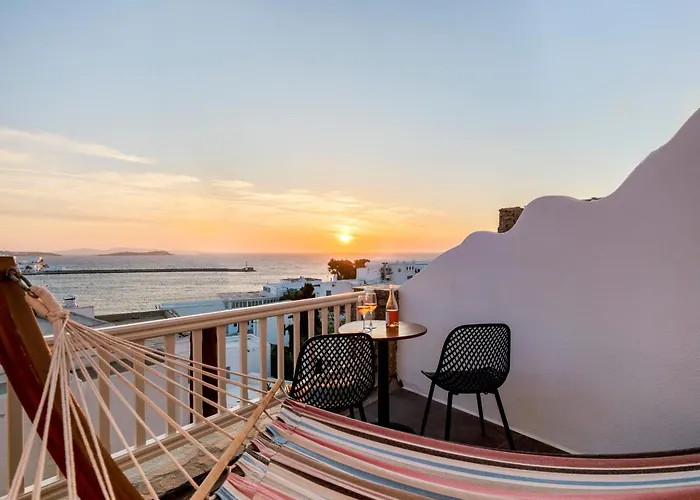 Bed & Breakfast Yalos Sunset View Private