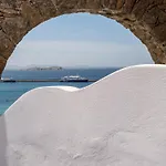 לינה וארוחת בוקר Yalos Sunset View Private Mykonos Town