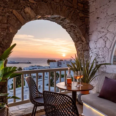 Yalos Sunset View Private Couette-café Mykonos Town