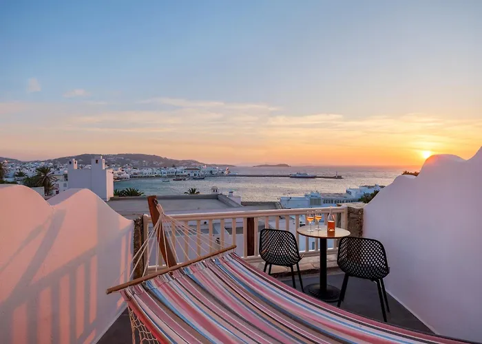 Bed & Breakfast Yalos Sunset View Private Mykonos Town